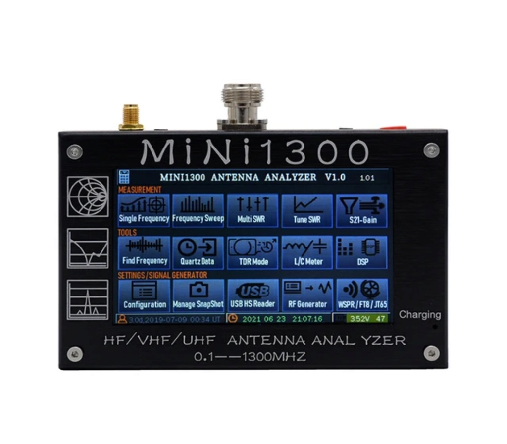 Mini1300 (analyseur d'antenne) Screen94