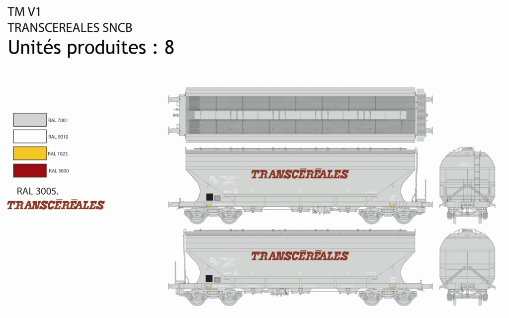 wagon céréalier à bogies Train Modèle Tm_v1_10