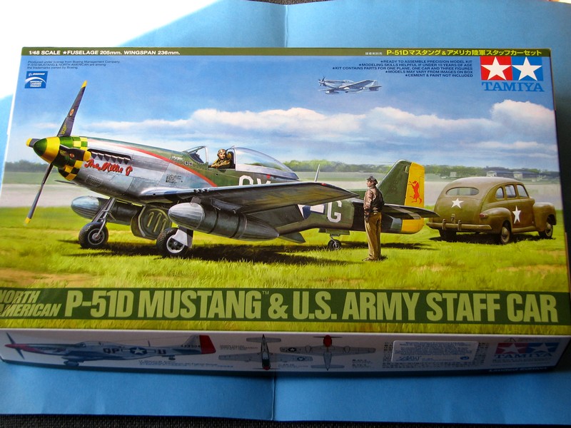 [Tamiya] P-51 D Mustang & U.S. Army Staff Car Photo_35