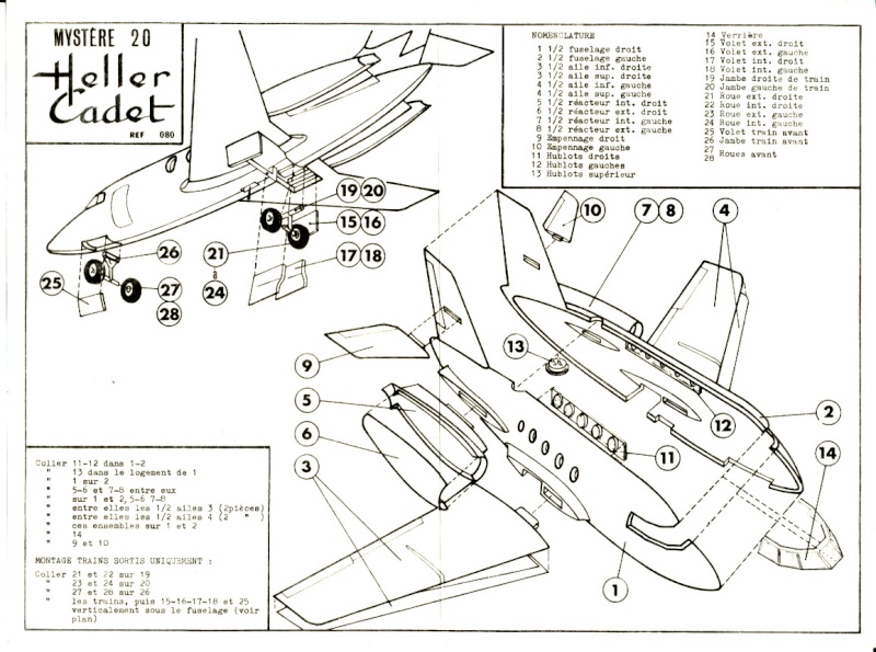 [Heller-Cadet] (1/100) Dassault Mystère 20 Img_0138