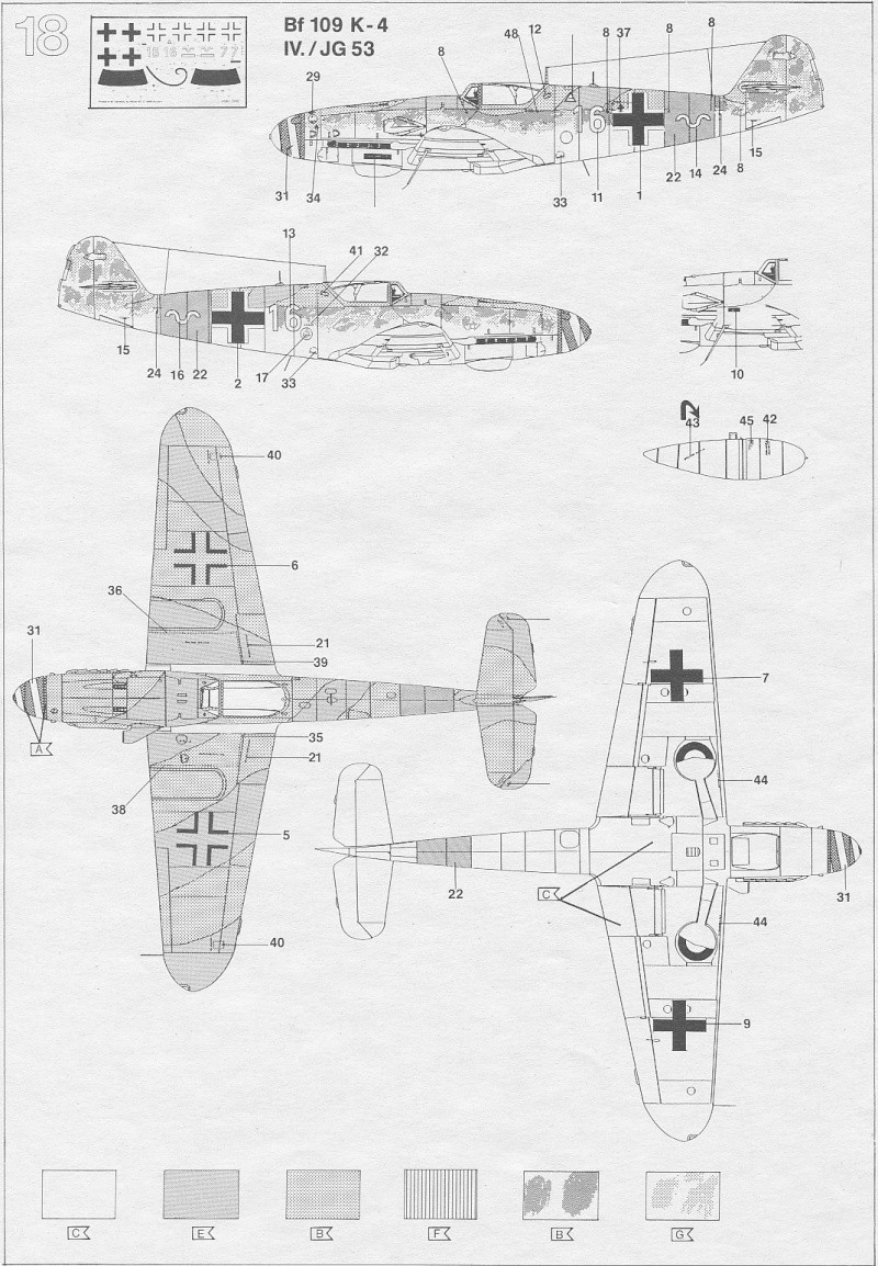 [REVELL] MESSERSCHMITT Bf 109 K-4 1/48ème Réf 4500 Img_0276