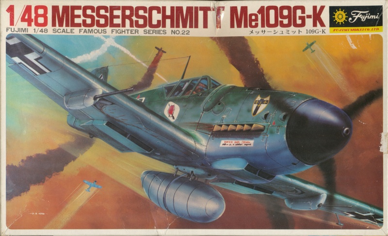 [FUJIMI] MESSERSCHMITT Bf 109 G à K 1/48ème Réf 5A22 Messer24