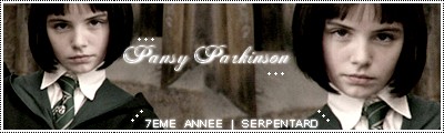 Répartiton de Pansy Parkinson Sign_p10