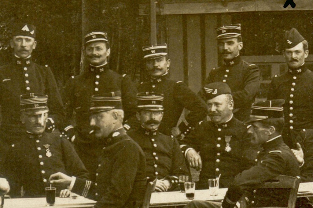 officier des chasseurs à pied Marine43