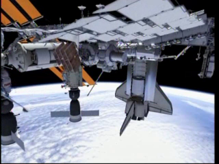 ISS en image de Synthèse - logiciels de la Nasa Vlcsna12