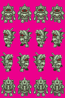 Characters robots Meka110