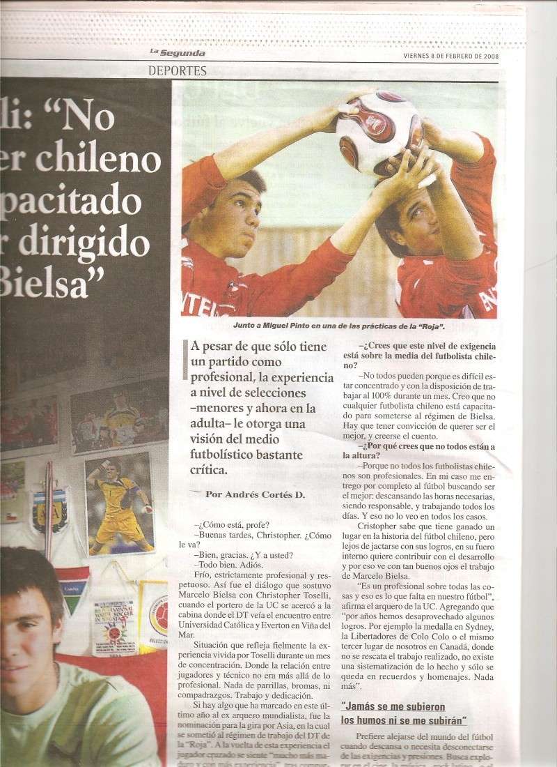 christopher en el diario la segunda Tosell11