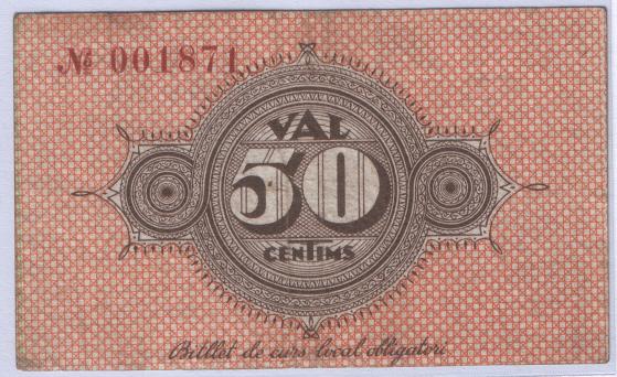 Billetes Municipales Republicanos de Catalunya 1937 - Página 2 Sant_c13