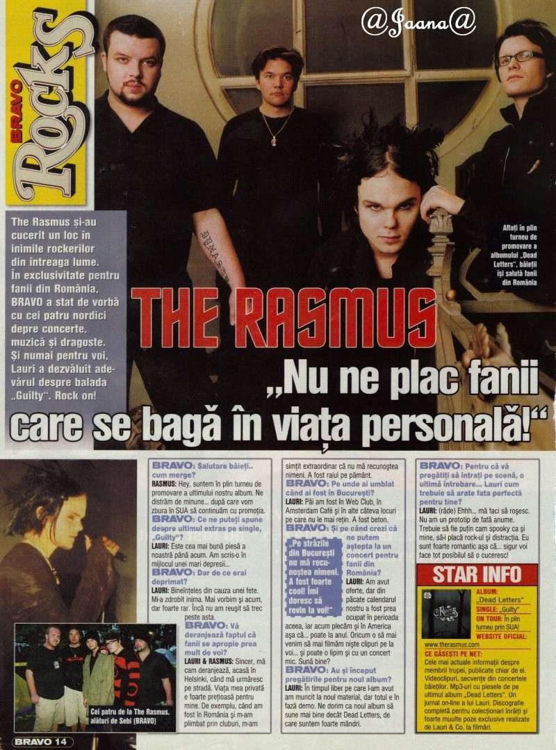 The Rasmus - Page 2 12-30-16