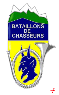L'insigne Bataillons de Chasseurs 0411