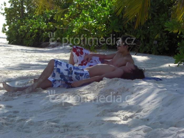 [ Photos ] Bill et Tom en vacances aux Maldives Bill_e10