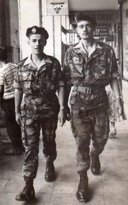 Capitaine Commando Fusilier de l'air - 20/541, commando Afrique du Nord. 1956. Cplpou10
