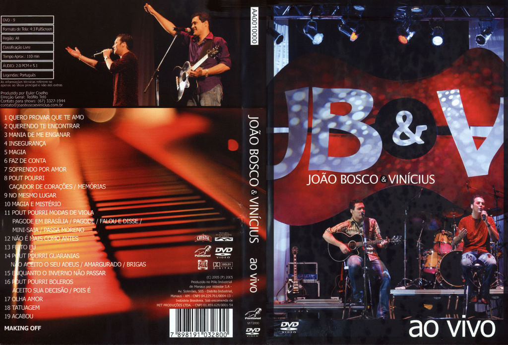 João Bosco e Vinicius  - Ao Vivo Joao_b10
