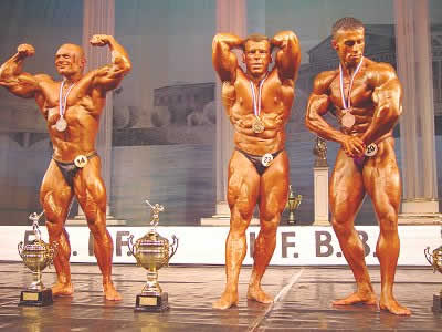 Championnats d'Europe IFBB 2003 -70kg10
