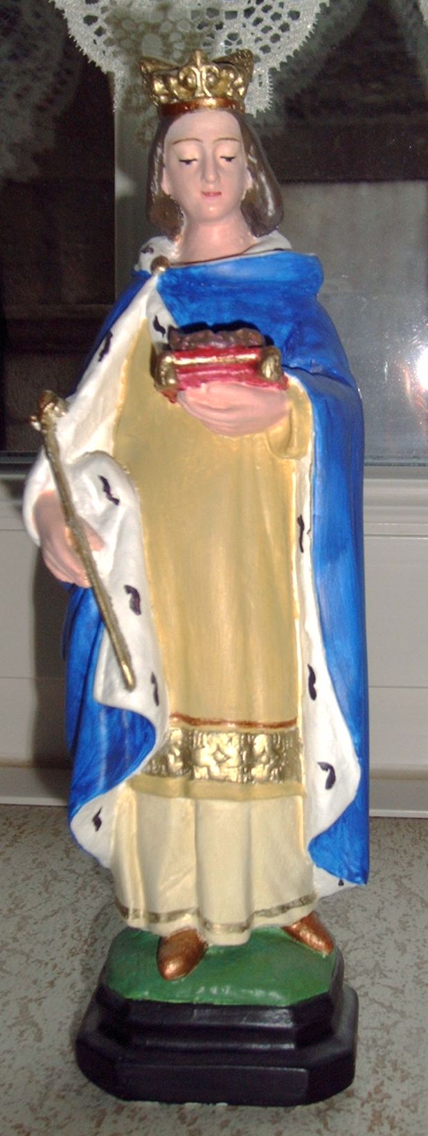 Statue de St. Louis Roi de France ... St_lou10