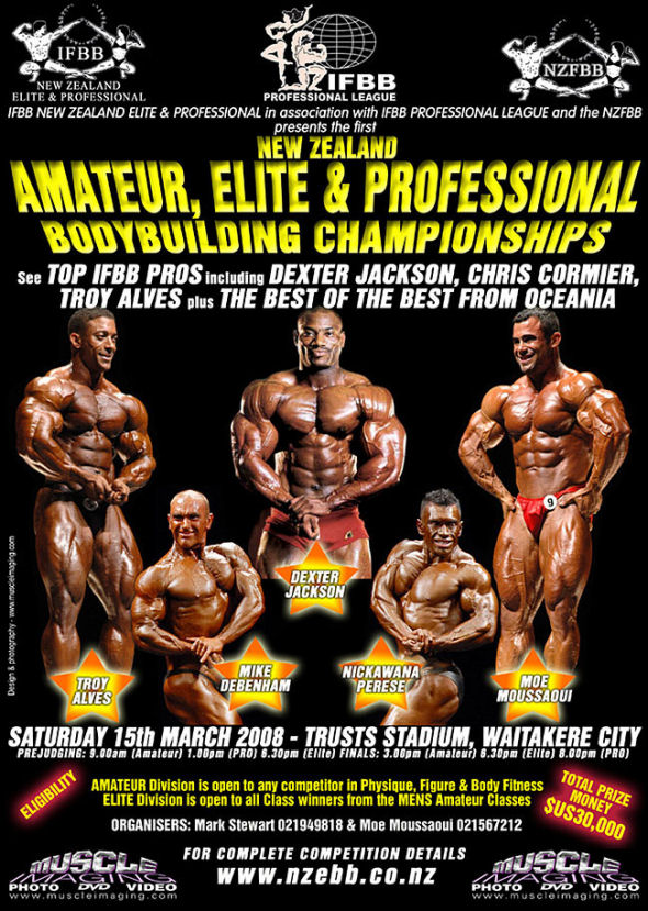 New Zealand Elite Pro 2008 Poster10