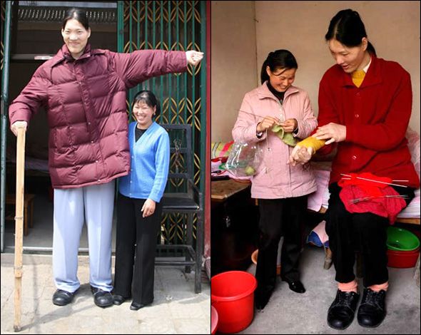 صور اطول بنت في العالم شيء  غريب 20041510