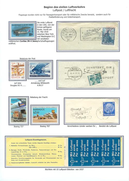 Marken - kawa's Luftpostsammlung Luftpo10