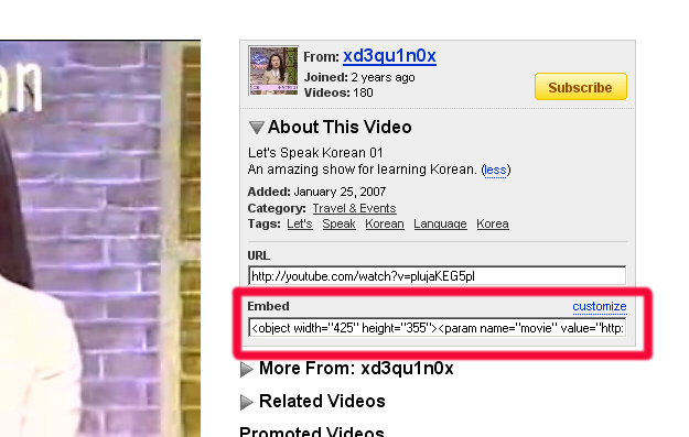 How to embed videos Embed10