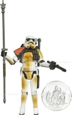 TAC LEGENDS SANDTROOPER ORANGE PAULDRON Ca91_110