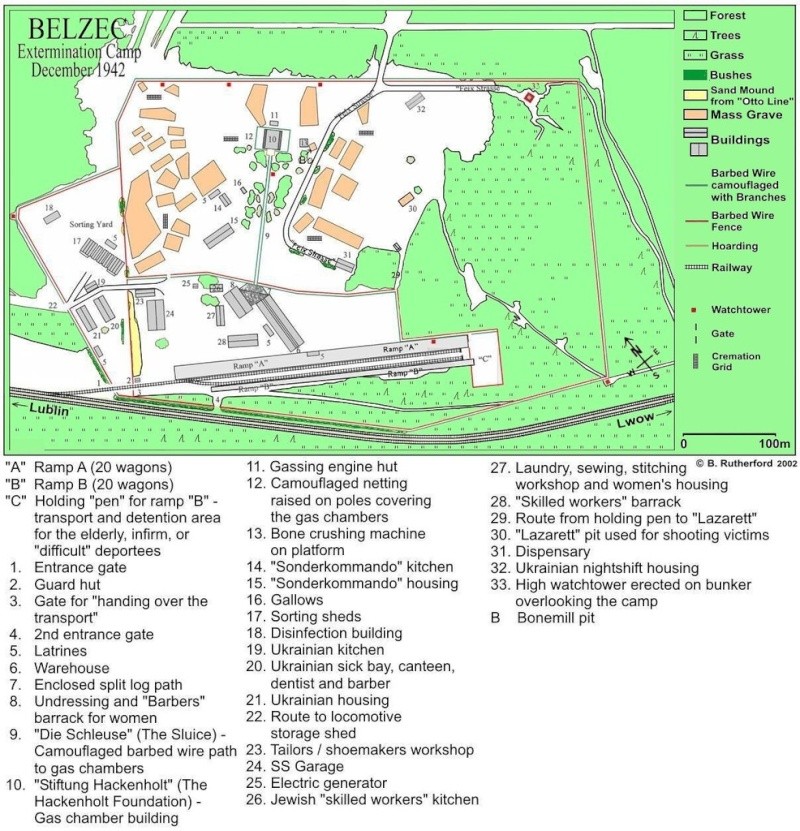 Belzec : histoire, plans et croquis Billym10