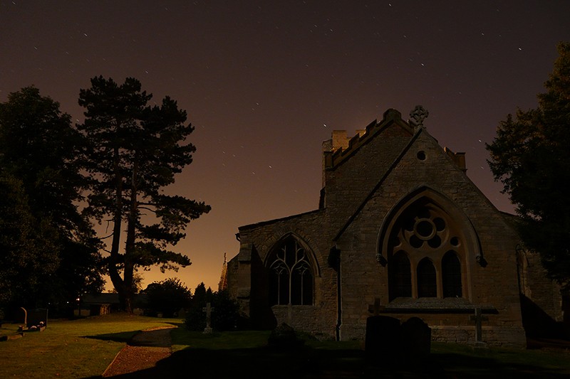 Spooky church by night 110