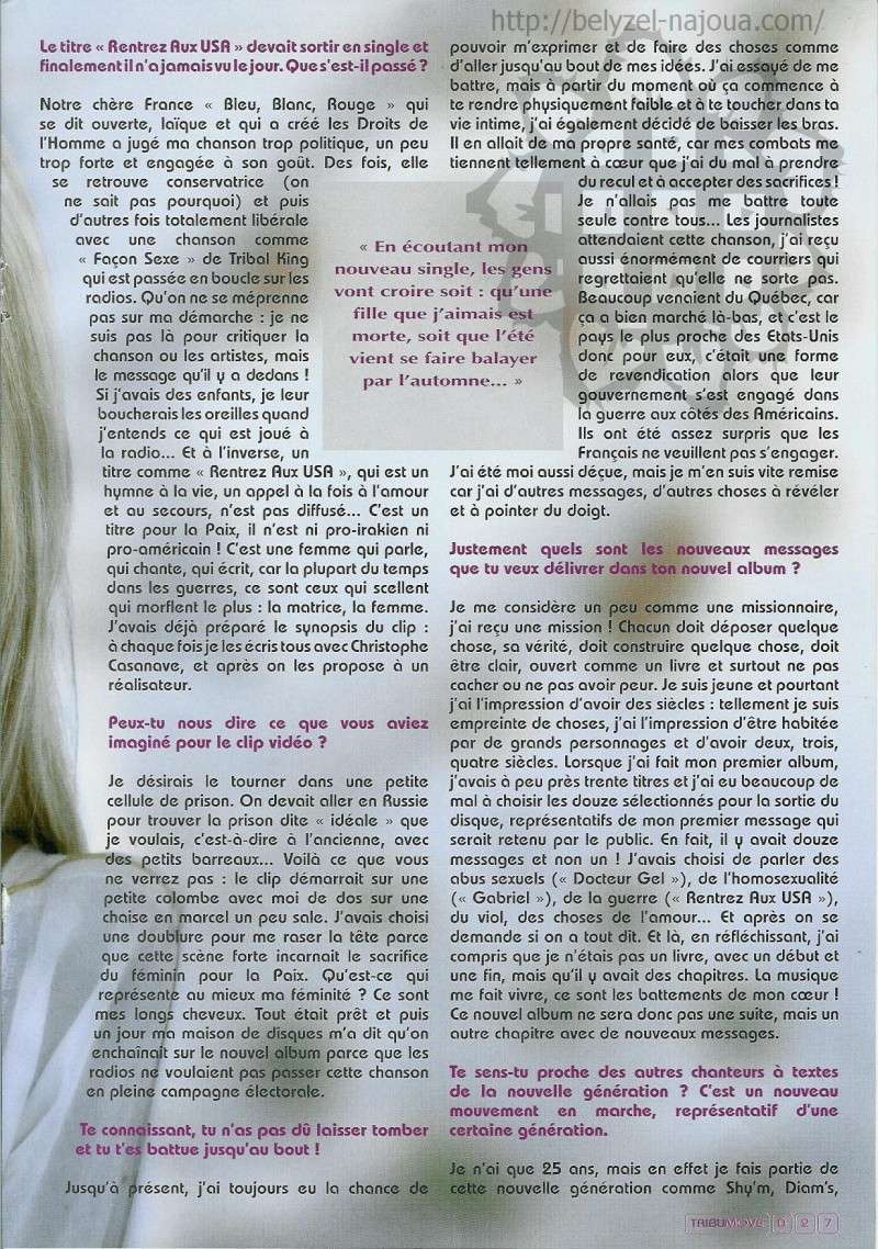 Magazine "Tribu Move n°102", Août 2007 Aout0711