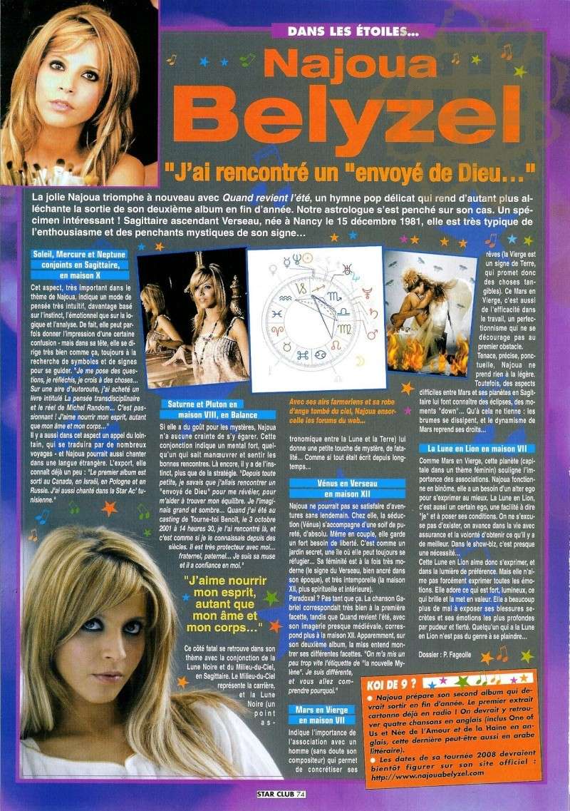 Magazine "Star Club n°240", du 15 Octobre 2007 E4eacd10