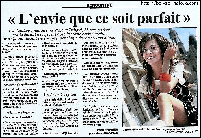 Le Journal "L'Est Républicain" Estrep15