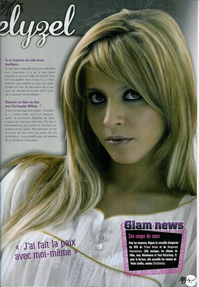 Magazine "Glam' Star, Nouveau n°1", Juillet 2007 Glamst11