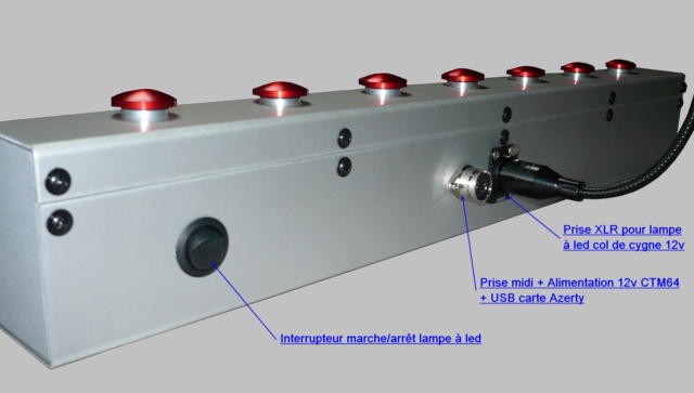 Pédalier midi spécifique 30 switch Vue_ar12