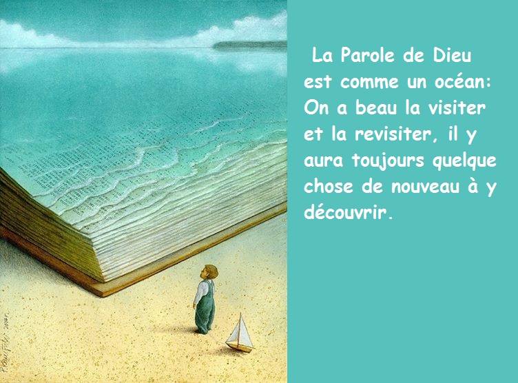 Le Seigneur Jésus est « le véritable pain qui vient du ciel et qui donne la vie au monde » Bible_13