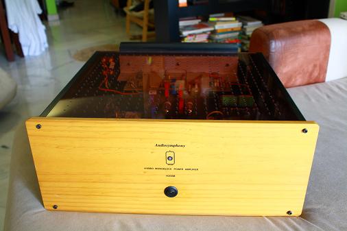 Mr Oh's Audiosymphony tube preamp M7L & H200M hybrid monoblock poweramp (Used)Sold Oh410