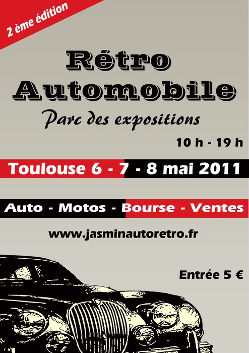 6, 7 et 8 mai 2011 parc des expos Toulouse, autos/motos anciennes 3493-s10