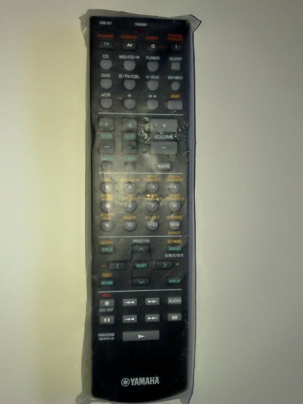 Yamaha RAV246 remote control (NEW) (SOLD) 03052015