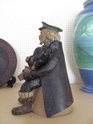 Studio Pottery fisherman figurine 05310