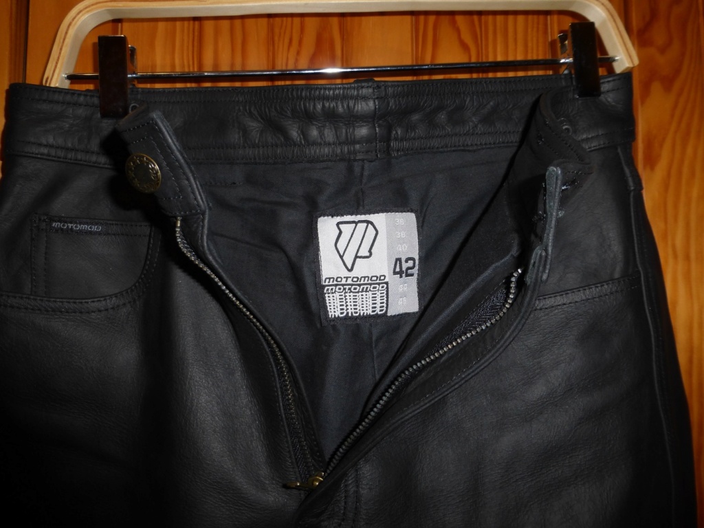 Pantalon cuir MOTOMOD type 501 neuf P1170210