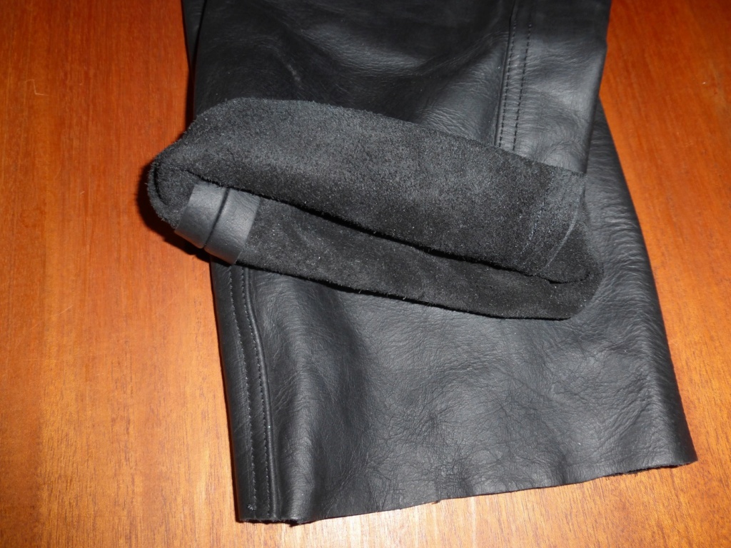 Pantalon cuir MOTOMOD type 501 neuf P1170215