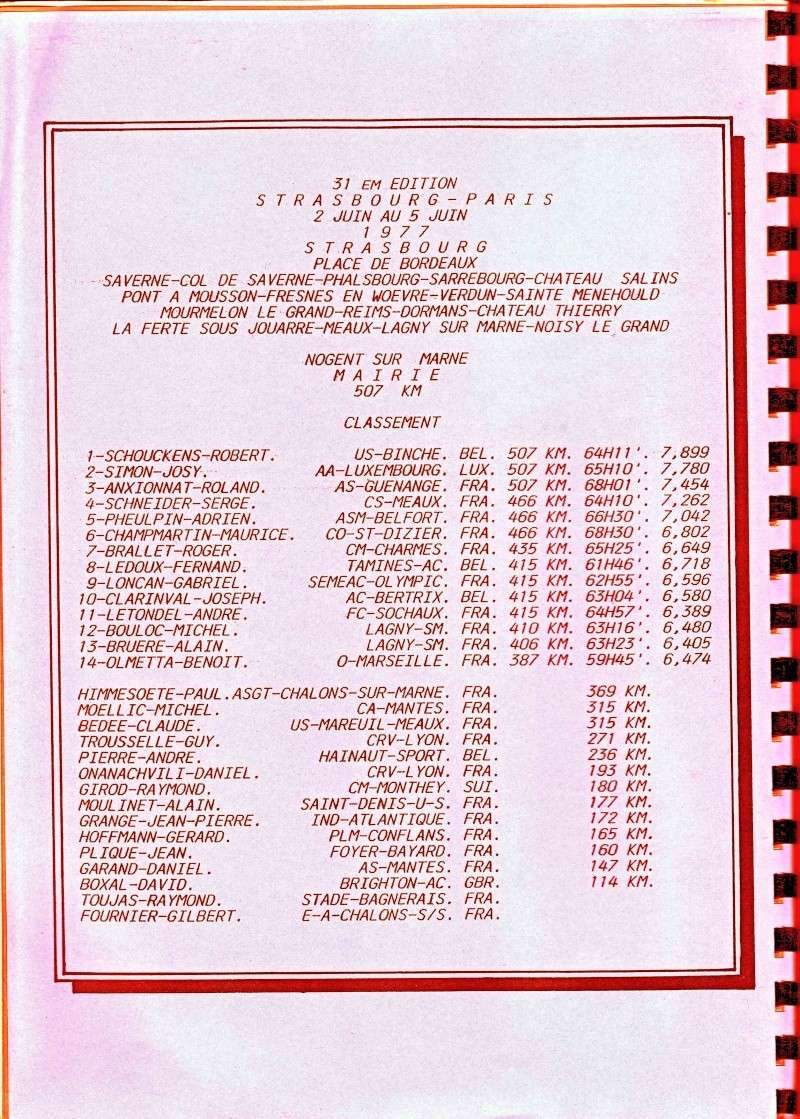 1977  STRASBOURG-PARIS Docume11