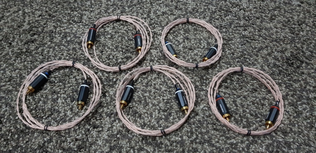 Neotech Ohno Interconnects (OCC Copper) with Furutech RCA 20190710