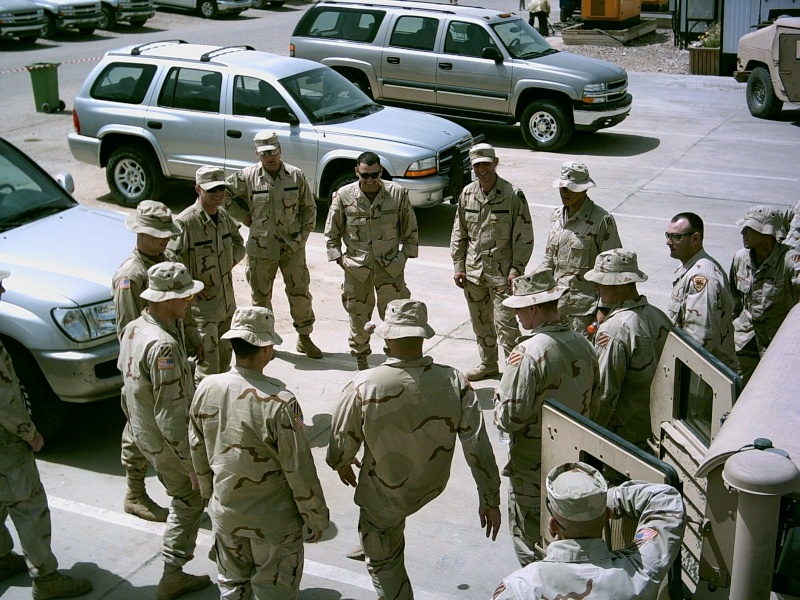 Georgians in Iraq (desert combat uniform) Plt_an11
