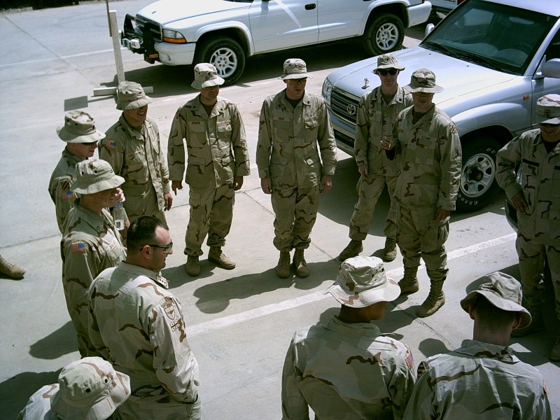 Georgians in Iraq (desert combat uniform) Plt_an12