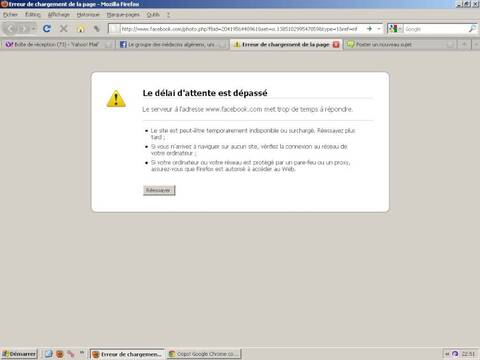 Connecter sur facebook me Je n'arrive