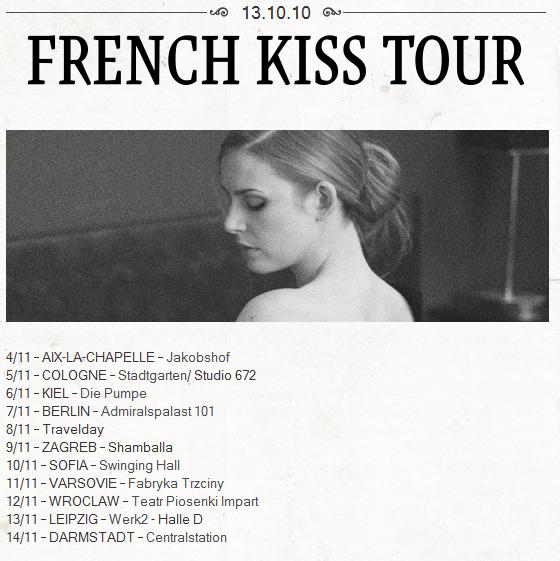 Elodie Frégé participera au French Kiss Tour 2010 Elo14