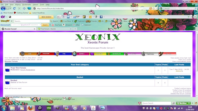 Switch forum or change? Xeonix11