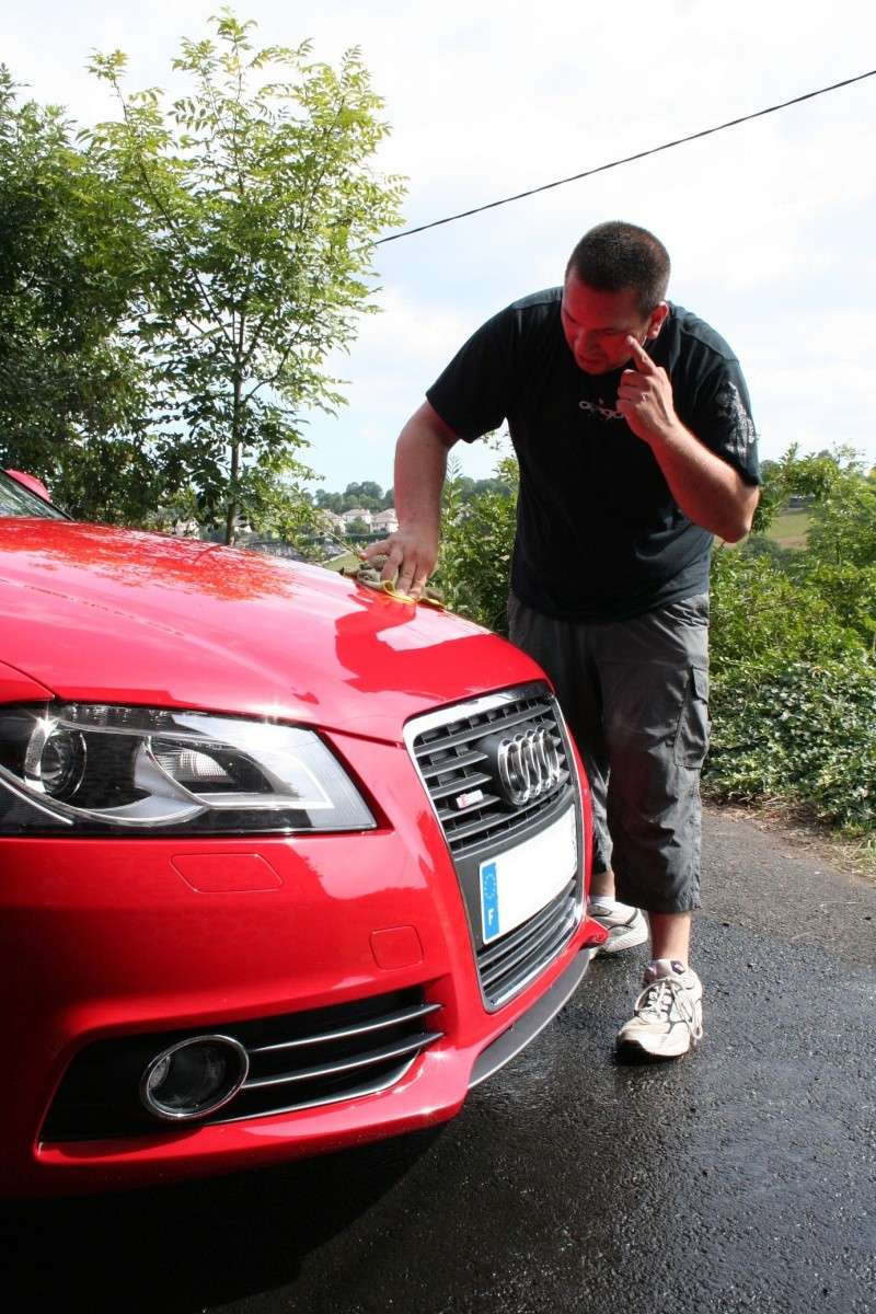 [Photo-reportage] Audi A3 facelift 2.0 TDI 140 Sline rouge brillant - Page 3 Mariag13