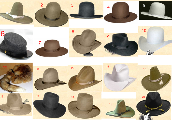 Choisis trois chapeaux.... Ensemb10
