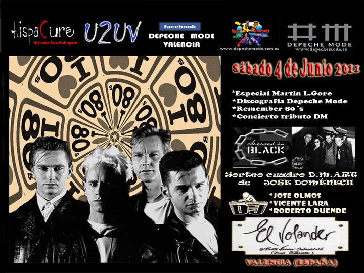 4 de Junio TRIBUTO Y FIESTA DEPECHE MODE.-Pub El Volander.-Tributo DRESSED IN BLACK 22178110