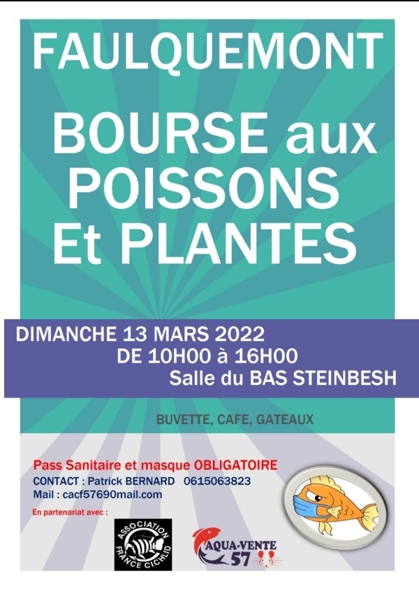 Bourse aux poissons - 13 mars 2022 - Faulquemont (57) 20220110