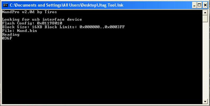 JTAG Hack su XBOX 360: leggere e riscrivere la NAND per eseguire homebrew, avviare giochi da hard disk [GUIDA] - aggiornato al 02.03.2011 Read_n10